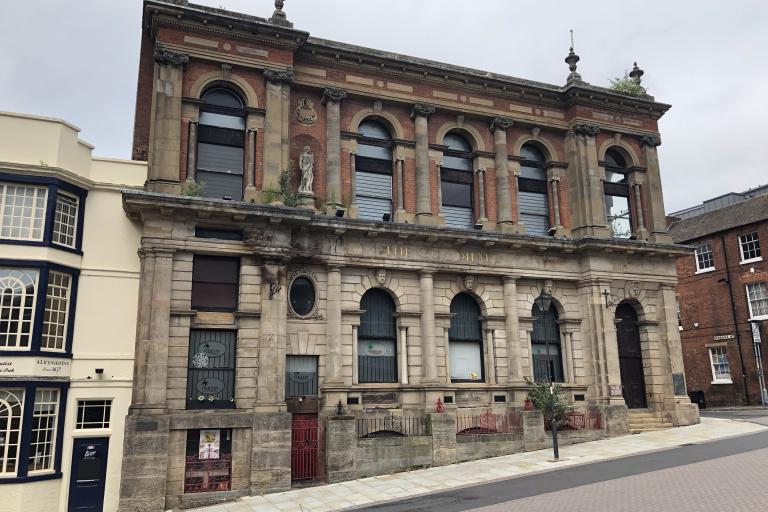 Exterior view of Walsall Guildhall